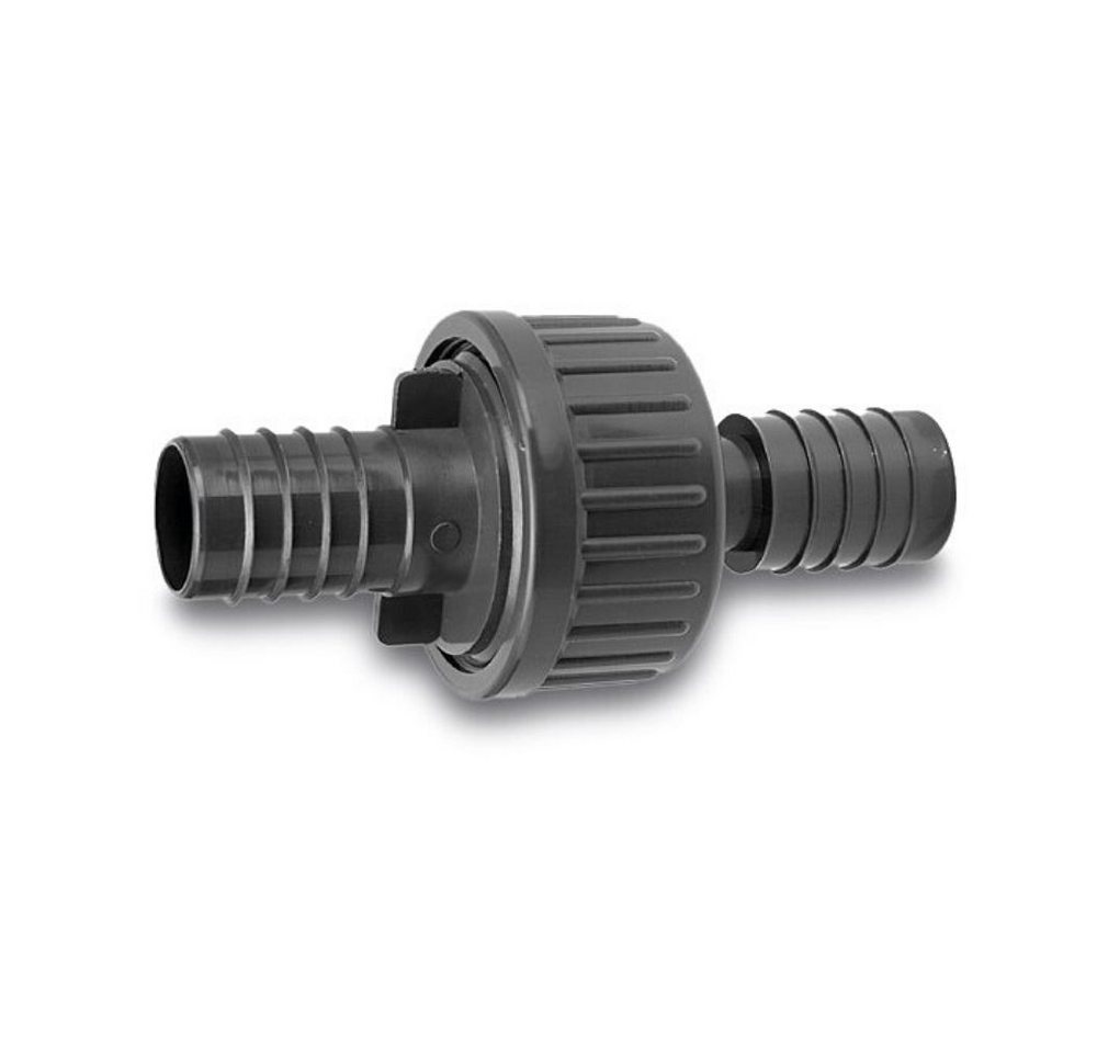 KLASEBO® Rückschlagventil Rückschlagventil, PVC Rückschlagventil mit Tüllen, Gartenschlauch von KLASEBO®