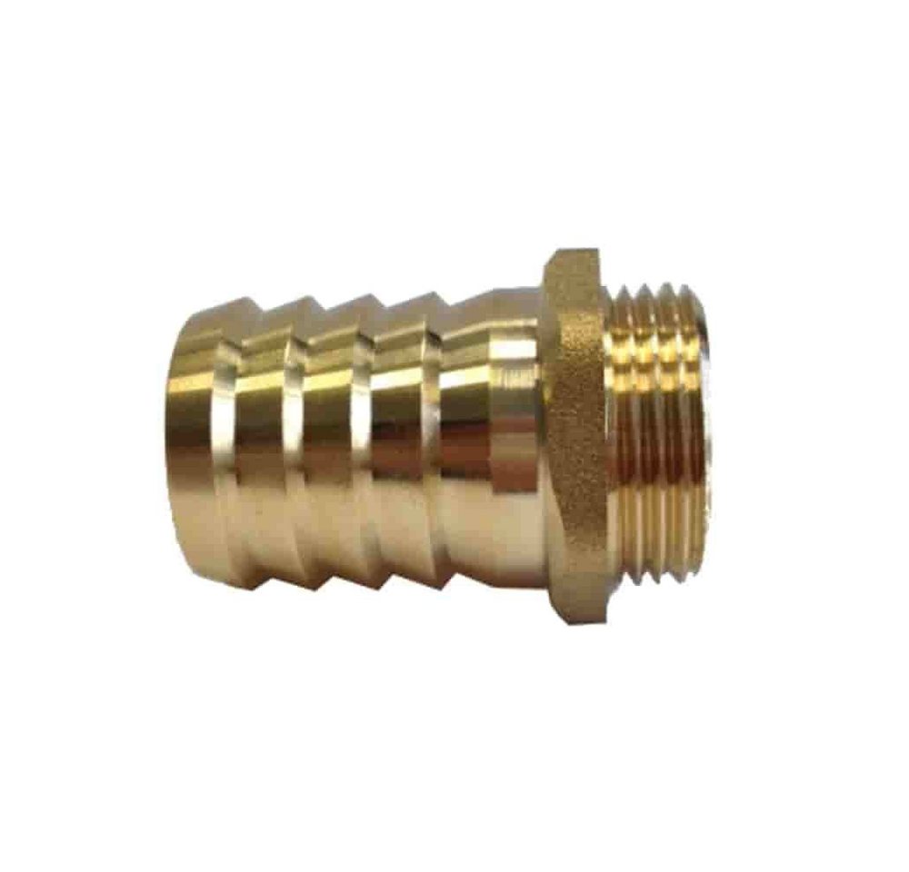 KLASEBO® Schlauchtülle Messing Schlauchtülle 1 Zoll, Schlauchstutzen Messing, 19 mm von KLASEBO®