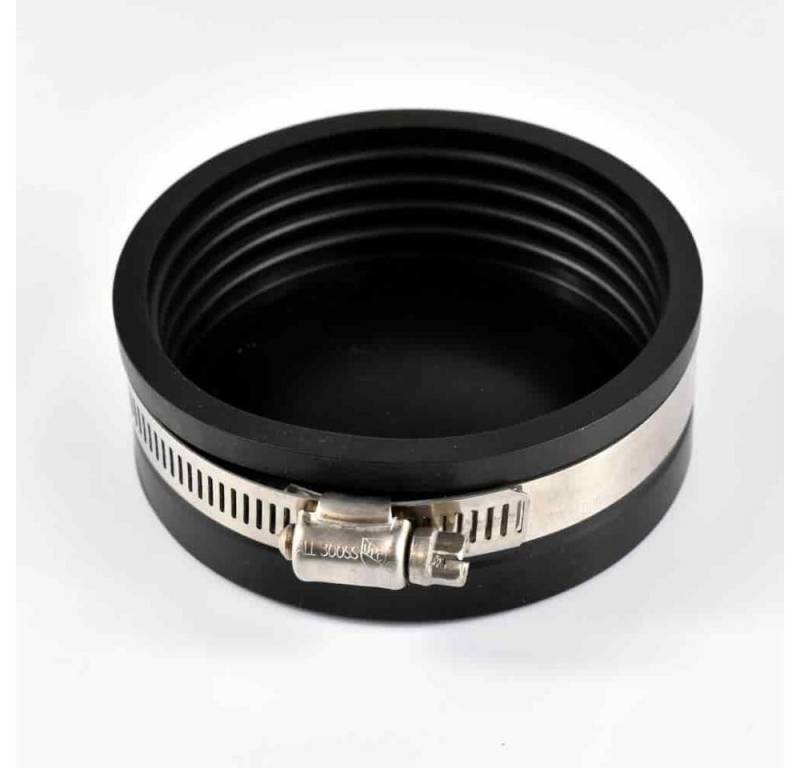 KLASEBO® Steckfitting Flexible Fittings, Rohr Endkappe 63mm, PVC Endkappe von KLASEBO®