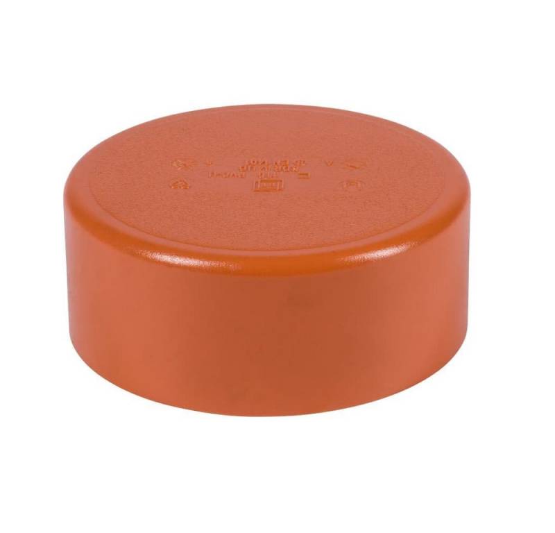 KLASEBO® Verschlussstopfen KG Rohr DN 125, KGK Kappe, Abwasserrohr von KLASEBO®