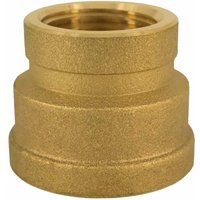 Messing Muffe reduziert, 3/4" IG x 1/2" IG Gewindefitting von KLASEBO®