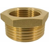 Messingfitting, Gewindefitting Messing, Reduzierstück 2" AG x 3/4" IG von KLASEBO®