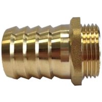 Schlauchstutzen Messing 3/4" AG - 25 mm von KLASEBO®