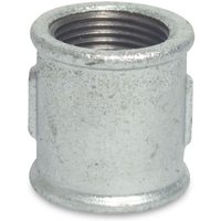 Temperguss Muffe 2 Zoll, Gewindemuffe, Tempergussfitting von KLASEBO®