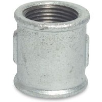 Tempergussfitting, Gewindefitting 1/2 Zoll, Muffe Innengewinde von KLASEBO®