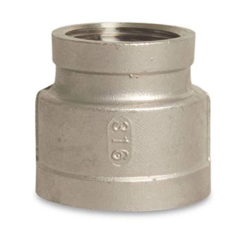 Gewindefitting Edelstahl Reduziermuffe 2" IG x 1" IG von KLASEBO