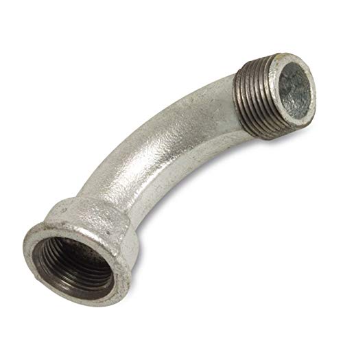 Gewindefitting Temperguss Bogen 90° 1 1/4" IG x 1 1/4" AG Gewindefitting Temperguss Bogen 90° 1 1/4" IG x 1 1/4" AG von KLASEBO