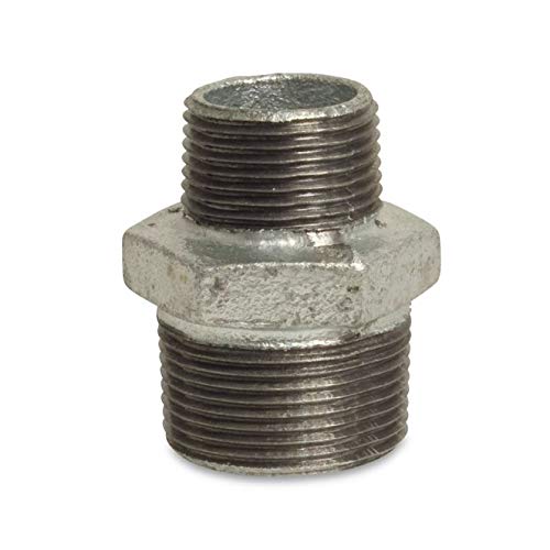 Gewindefitting Temperguss Reduziernippel 3/4" AG x 1/2" AG Gewindefitting Temperguss Reduziernippel 3/4" AG x 1/2" AG von KLASEBO