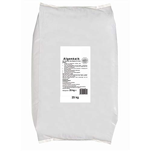 KLASEBO 25 Kg Algenkalk aus 100% Meeresalgen Zulässig im biologischen Landbau nach EG-Öko-Verordnung von KLASEBO