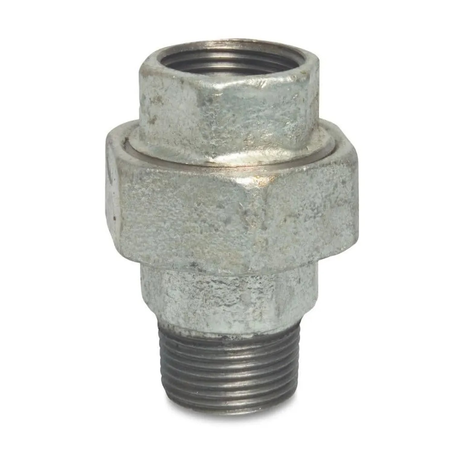 Klasebo Gewindefitting Tempergussfitting Verschraubung Typ Flach 2 IG X 2 AG Klasebo Gewindefitting Tempergussfitting Verschraubung Typ Flach 2 IG X 2 AG von KLASEBO