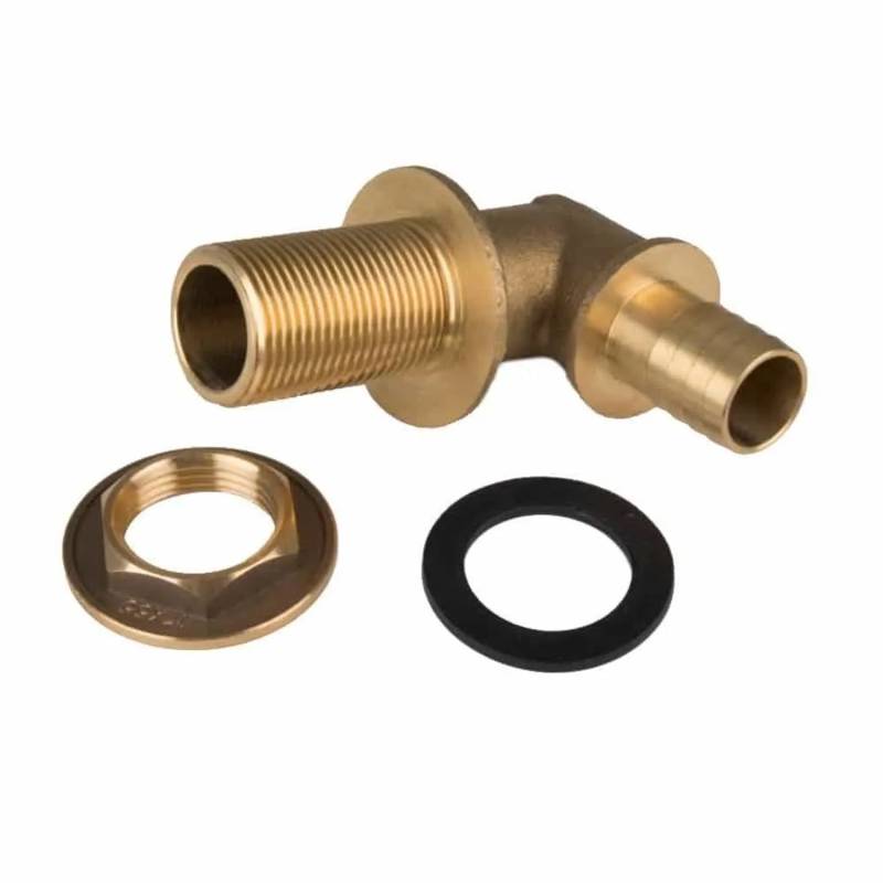 Klasebo Regentonnenverbinder TankdurchfüHrung Winkel 1 Zoll 25mm SchlauchtüLle Klasebo Regentonnenverbinder TankdurchfüHrung Winkel 1 Zoll 25mm SchlauchtüLle von KLASEBO