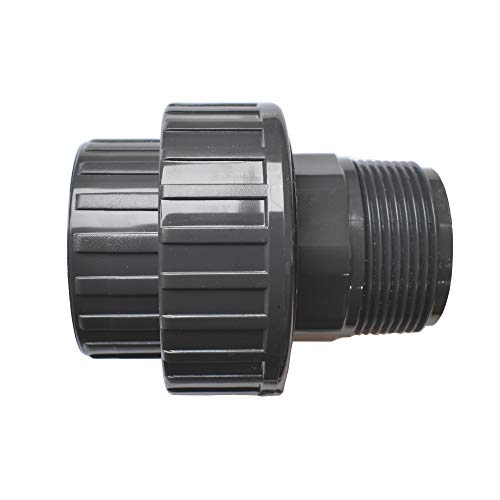 PVC 3/3 Verschraubungen Innengewinde x Aussengewinde 1/2" von KLASEBO