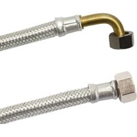 Panzerschlauch 3/8, DVGW, Edelstahl, Flexibel, 300mm Panzerschlauch 3/8, DVGW, Edelstahl, Flexibel, 300mm von KLASEBO