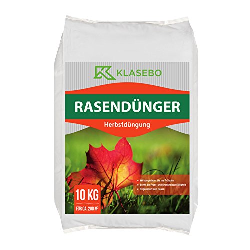 Premium (10kg Rasendünger Herbstdüngung 6+5+12 NPK) von KLASEBO