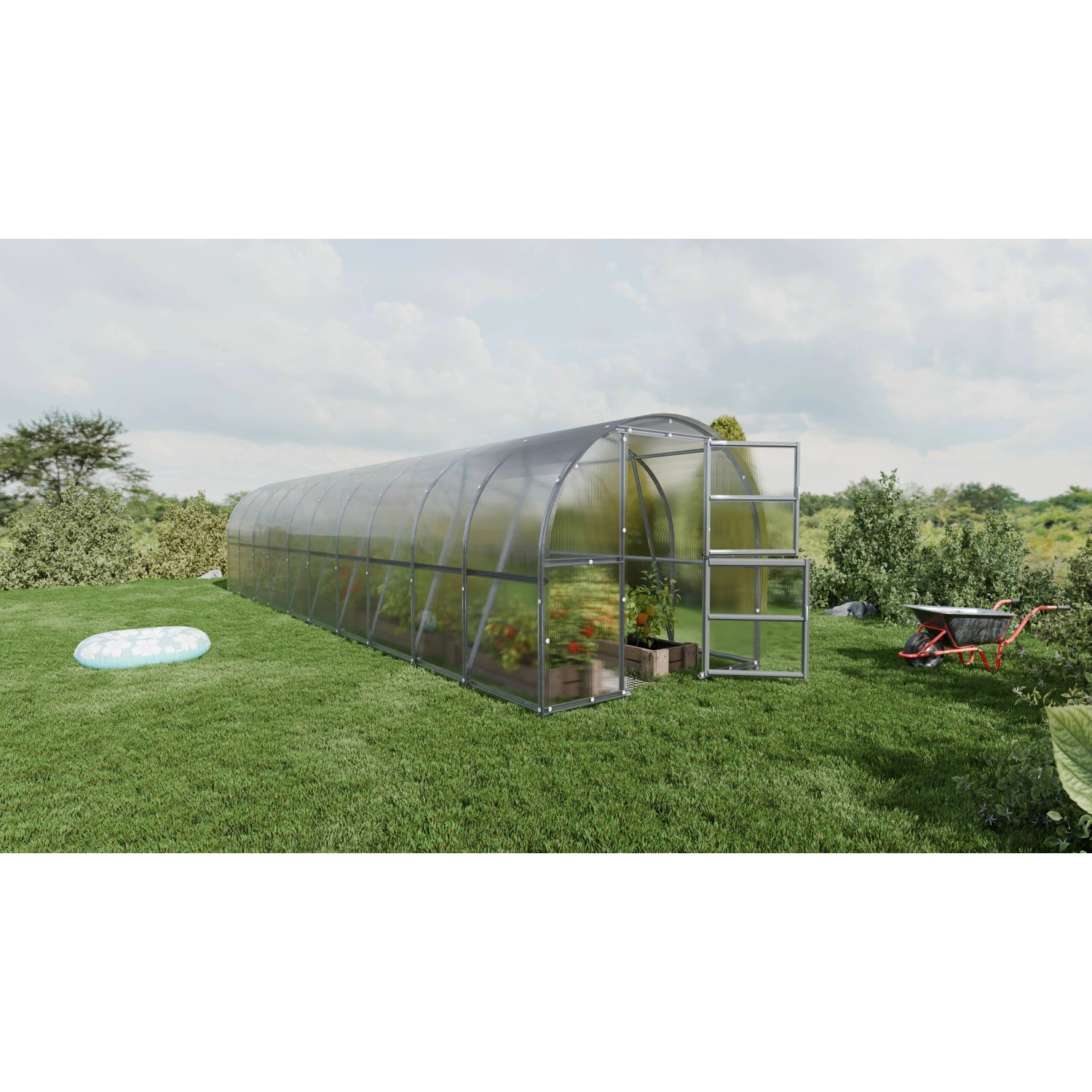 Klasika Greenhouses Baltic LT KLASIKA Gewächshaus 36m², 3m x 12m mit 4 mm Polycarbonatabdeckung Klasika Greenhouses Baltic LT KLASIKA Gewächshaus 36m², 3m x 12m mit 4 mm Polycarbonatabdeckung von KLASIKA GREENHOUSES