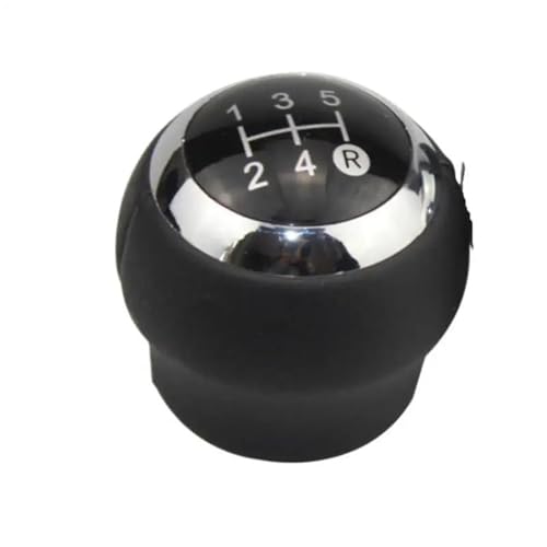 5/6-Gang-Auto-Styling-Zubehör Schaltknauf Handschalthebel Gamasche Kofferraumabdeckung Für Toyota Für Avensis III T27 2008-2015(5 speed black) von KLAUER