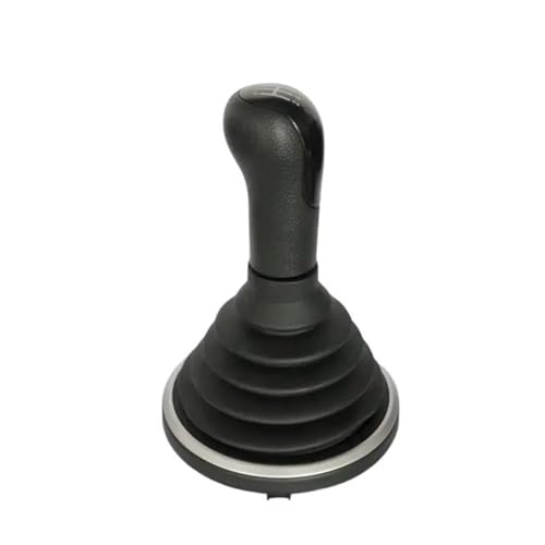 Für Für Fiesta MK6 2002–2008 Connect Fusion MT 5- Und 6-Gang-Schaltknauf, Schwarz/silber(Dust black 5 speed) von KLAUER