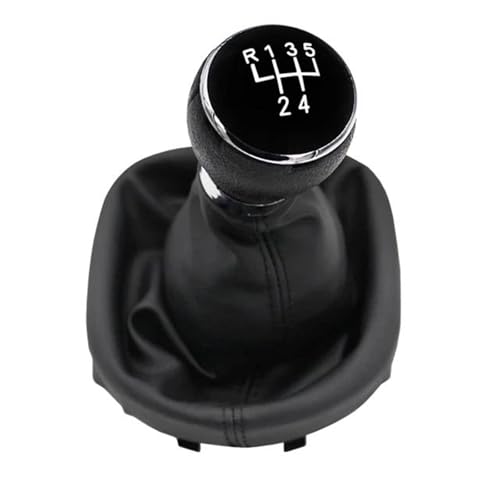 KLAUER 5- Und 6-Gang-Schalthebelmanschette Aus Leder Für VW Für Für Caddy MK2 2003–2010 2004–2009(6 speed) von KLAUER