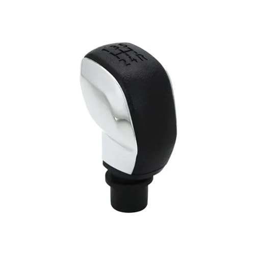 KLAUER Für Citroen C2 C3 C4/Für C-Elysee 5-Gang-Schalthebelkopf Mit Kugelgelenk(Bright Silver) von KLAUER