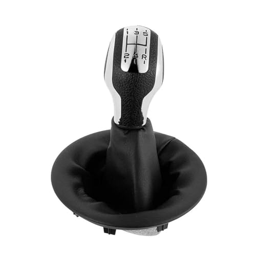 KLAUER Für Citroen Für Berlingo II 2008 2009 2010 2011 2012 2013 2014 2015 2016 2017 2018 Schaltknauf Schalthebelmanschette Abdeckung Aus PU-Leder(B) von KLAUER