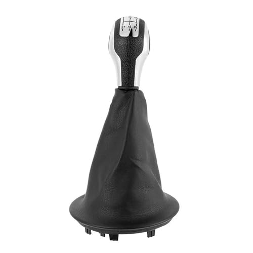 KLAUER Für Peugeot Für Partner 2008-2021 Schaltknauf Schalthebelmanschette PU-Leder(Knob Boot Cover B) von KLAUER