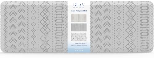 Klay Home Küchenmatten für Boden, Anti-Ermüdung, 1,9 cm dick, 100 % PU-Memory-Schaum, Küchenmatte, gepolsterte Küchenmatte, Kissen, Küchenspüle, Teppich, wasserdicht, rutschfest, gut verarbeitet Klay Home Küchenmatten für Boden, Anti-Ermüdung, 1,9 cm dick, 100 % PU-Memory-Schaum, Küchenmatte, gepolsterte Küchenmatte, Kissen, Küchenspüle, Teppich, wasserdicht, rutschfest, gut verarbeitet von KLAY Home