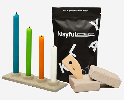 Klayful - klayful Premium Air Dry Clay Extra Pack - Keramik-Set für Anfänger (1 Klayful luftgetrockneter Ton) - 1,5 kg von KLAYFUL