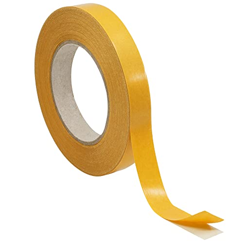 KLEBASTO Doppelseitiges Klebeband | Handreißbar | dünnes Universalklebeband | Doppelklebeband für Papier, Metall, Kunststoff, Pappe, Holz etc. (50 mm x 50 m) von KLEBASTO