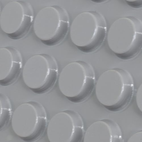 3M Bumpons SJ 5012 | Selbstklebende Gerätefüße | rutschhemmend | 12,7 mm Durchmesser, 3,5 mm Höhe/grau, 56 Stück von KLEBESHOP24
