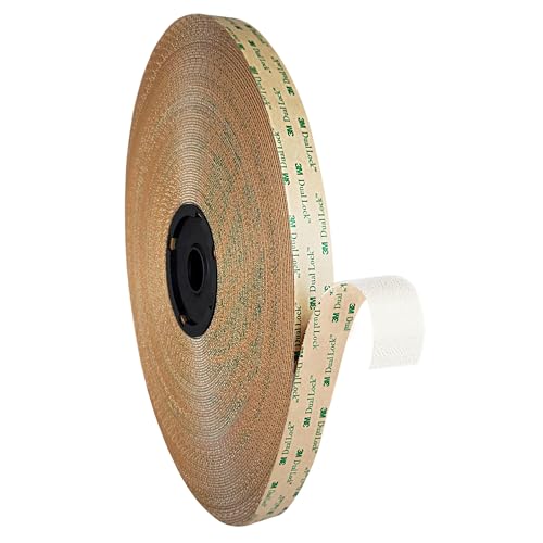 3M Dual Lock Thin SJ4570 | Pilzkopfband | Druckverschluss | Klettverbindung | dünn & flexibel | selbstklebende Rückseite mit Acrylat-Klebstoff / 25,4 mm x 45,7 m 3M Dual Lock Thin SJ4570 | Pilzkopfband | Druckverschluss | Klettverbindung | dünn & flexibel | selbstklebende Rückseite mit Acrylat-Klebstoff / 25,4 mm x 45,7 m von KLEBESHOP24