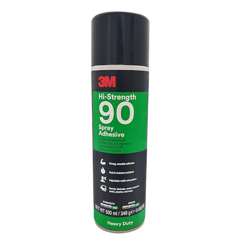 3M Hi Strength 90 Sprühklebstoff | Extra stark | Industrieller Sprühkleber | Für fast alle Materialien | 500 ml 3M Hi Strength 90 Sprühklebstoff | Extra stark | Industrieller Sprühkleber | Für fast alle Materialien | 500 ml von KLEBESHOP24