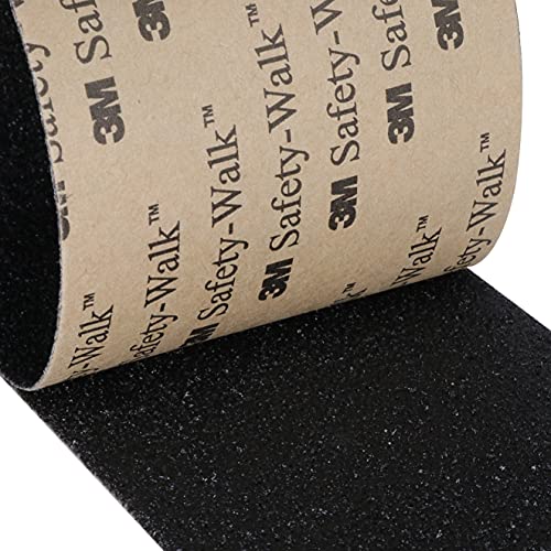 3M Safety-Walk Universal Antirutschbelag | selbstklebendes Antirutschband | für professionelle Anwendungen | schwarz / 1 Rolle, 50 mm x 1 m von KLEBESHOP24