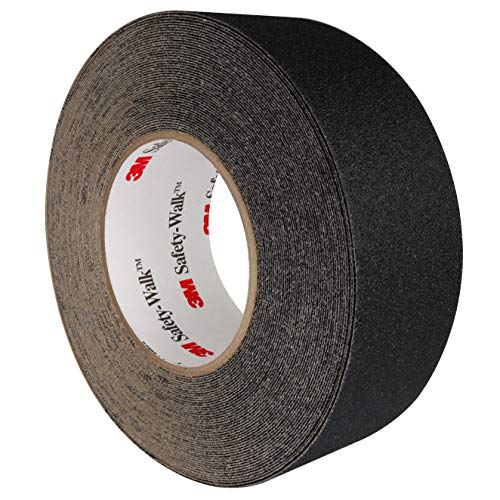 3M Safety-Walk Universal Antirutschbelag | selbstklebendes Antirutschband | für professionelle Anwendungen | schwarz / 1 Rolle, 50 mm x 18,3 m von KLEBESHOP24