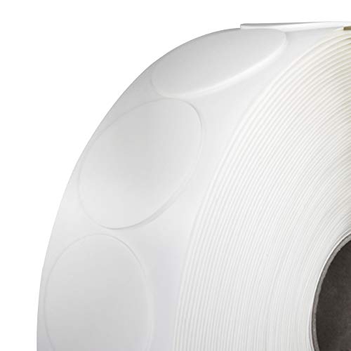 Doppelseitige Klebepunkte permanent haftend | 2 mm Dicke | Extra stark | Größe & Menge wählbar/Ø 70 mm, 500 Stück von KLEBESHOP24