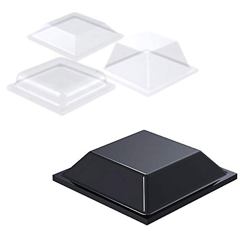 KLEBESHOP24 ELASTIKPUFFER SELBSTKLEBEND | Quadratisch | Polyurethan | Transparent, Schwarz KLEBESHOP24 ELASTIKPUFFER SELBSTKLEBEND | Quadratisch | Polyurethan | Transparent, Schwarz von KLEBESHOP24