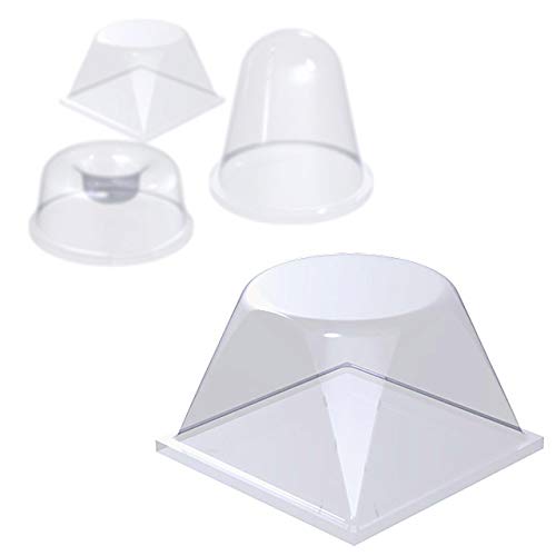 ELASTIKPUFFER SELBSTKLEBEND | Transparent | Größe, Form & Menge wählbar von KLEBESHOP24