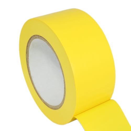 KLEBESHOP24 Bodenmarkierungsband | 50 mm x 33 m | Einseitig klebend | Einfarbig oder zweifarbig gestreift | Ablösbar auf den meisten Untergründen | Warnklebeband/Gelb KLEBESHOP24 Bodenmarkierungsband | 50 mm x 33 m | Einseitig klebend | Einfarbig oder zweifarbig gestreift | Ablösbar auf den meisten Untergründen | Warnklebeband/Gelb von KLEBESHOP24