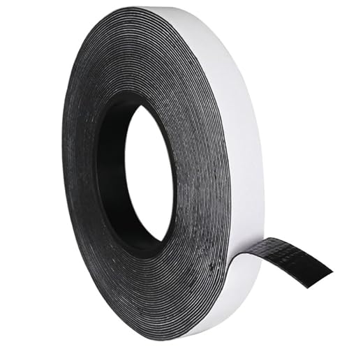 KLEBESHOP24 DOPPELSEITIGES BUTYL-KLEBEBAND | Dichtungsband | Hohe Anfangshaftung | Schwarz, 20 mm x 15 m | Zum Fixieren von Isolierungen von KLEBESHOP24