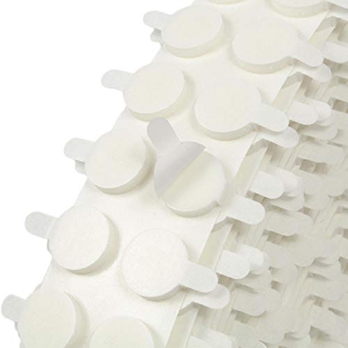 Doppelseitige Klebepunkte permanent haftend | 2 mm Dicke | Extra stark | Größe & Menge wählbar von KLEBESHOP24