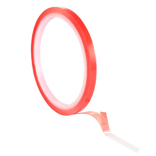 Doppelseitiges Klebeband zum Basteln | Zum Basteln und Dekorieren | Permanent klebend | Transparent / 6 mm x 5 m von KLEBESHOP24