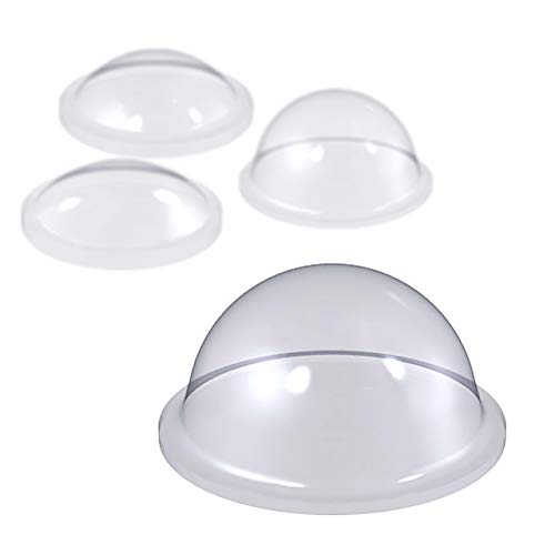 KLEBESHOP24 ELASTIKPUFFER SELBSTKLEBEND | Halbkugel | Aus Polyurethan | Größe & Menge wählbar/Ø 19 x H 9,5 mm, transparent, 98 Stück von KLEBESHOP24