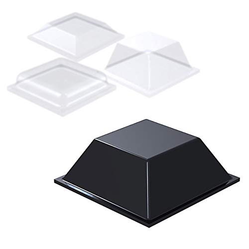 KLEBESHOP24 ELASTIKPUFFER SELBSTKLEBEND | Quadratisch | Polyurethan | Transparent, Schwarz KLEBESHOP24 ELASTIKPUFFER SELBSTKLEBEND | Quadratisch | Polyurethan | Transparent, Schwarz von KLEBESHOP24