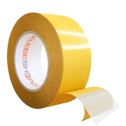 KLEBESHOP24 KLEBEBAND DOPPELSEITIG | Handreißbar | Breite wählbar | 10/50 m | Stark klebend | Universalklebeband | Doppelklebeband für Papier, Metall, Kunststoff, Pappe, Holz etc. / 30 mm x 50 m KLEBESHOP24 KLEBEBAND DOPPELSEITIG | Handreißbar | Breite wählbar | 10/50 m | Stark klebend | Universalklebeband | Doppelklebeband für Papier, Metall, Kunststoff, Pappe, Holz etc. / 30 mm x 50 m von KLEBESHOP24