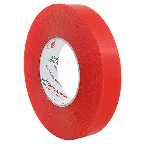 KLEBESHOP24 Lohmann Duplocoll 377 | Doppelseitiges PE-Klebeband für Kunststoff & Gummi | Breite wählbar / 19 mm x 50 m von KLEBESHOP24