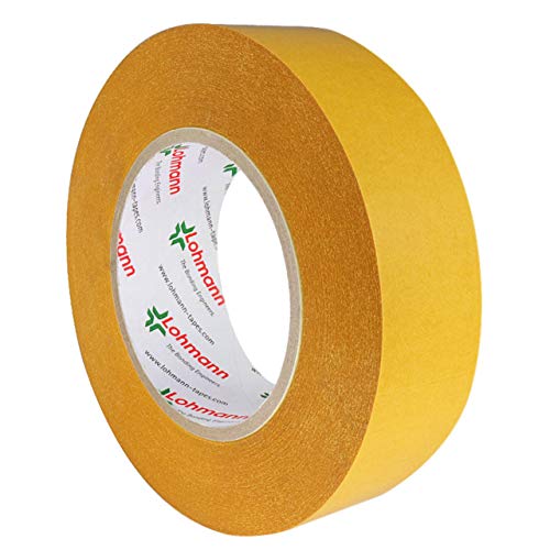 KLEBESHOP24 Lohmann Duplocoll 810 | Doppelseitiges Klebeband | Transparent | Starke Haftung auf vielen Materialien / 6 mm x 50 m von KLEBESHOP24