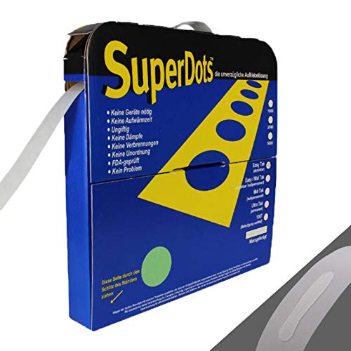 Superstrips doppelseitige Klebestreifen im Spenderkarton / 35 x 5 mm, 2000 Stück, Klebestärke Easy Midtak ablösbar Superstrips doppelseitige Klebestreifen im Spenderkarton / 35 x 5 mm, 2000 Stück, Klebestärke Easy Midtak ablösbar von KLEBESHOP24