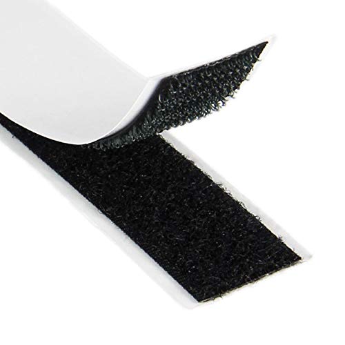 KLETTSTREIFEN SELBSTKLEBEND | BREITE & LÄNGE WÄHLBAR | Haken, Flausch oder als Set | 5 Stück | Schwarz oder weiß (schwarz, 25 x 150 mm, 5 x Set Haken & Flausch) KLETTSTREIFEN SELBSTKLEBEND | BREITE & LÄNGE WÄHLBAR | Haken, Flausch oder als Set | 5 Stück | Schwarz oder weiß (schwarz, 25 x 150 mm, 5 x Set Haken & Flausch) von KLEBESHOP24