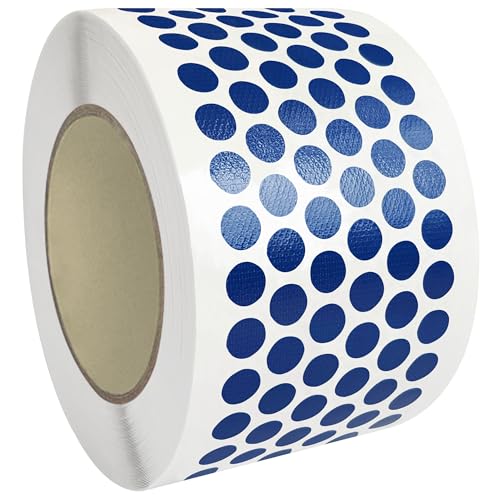 Klebepunkte blau | Aus Kunststoffgewebe | Klein | Gewebeklebepunkte | 6 mm | Markierungspunkte | Wasserabweisend & alterungsbeständig || 10.000 Stück Klebepunkte blau | Aus Kunststoffgewebe | Klein | Gewebeklebepunkte | 6 mm | Markierungspunkte | Wasserabweisend & alterungsbeständig || 10.000 Stück von KLEBESHOP24