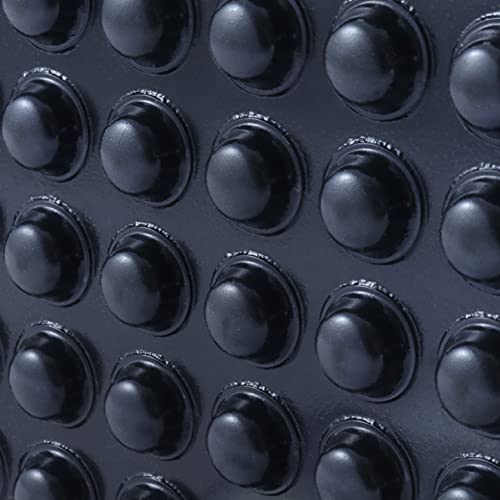 Klebeshop24 3M Bumpons SJ 5003 | Elastikpuffer selbstklebend | halbkugelförmig | grau, schwarz oder weiß | 11,1 mm Durchmesser, 5 mm Höhe/schwarz, 56 Stück Klebeshop24 3M Bumpons SJ 5003 | Elastikpuffer selbstklebend | halbkugelförmig | grau, schwarz oder weiß | 11,1 mm Durchmesser, 5 mm Höhe/schwarz, 56 Stück von KLEBESHOP24