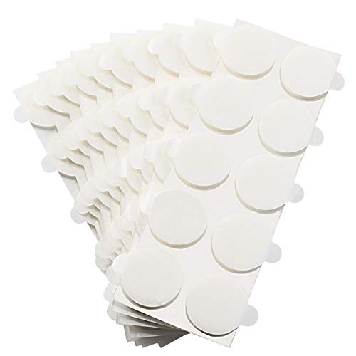 Klebeshop24 DOPPELSEITIGE SCHAUMKLEBEPUNKTE | 3 mm Dicke | GRÖSSE & MENGE WÄHLBAR | Klebepunkte für raue & unebene Untergründe | Anpassungsfähig & stark haftend / (Ø 15 mm, 100 Stück) von KLEBESHOP24